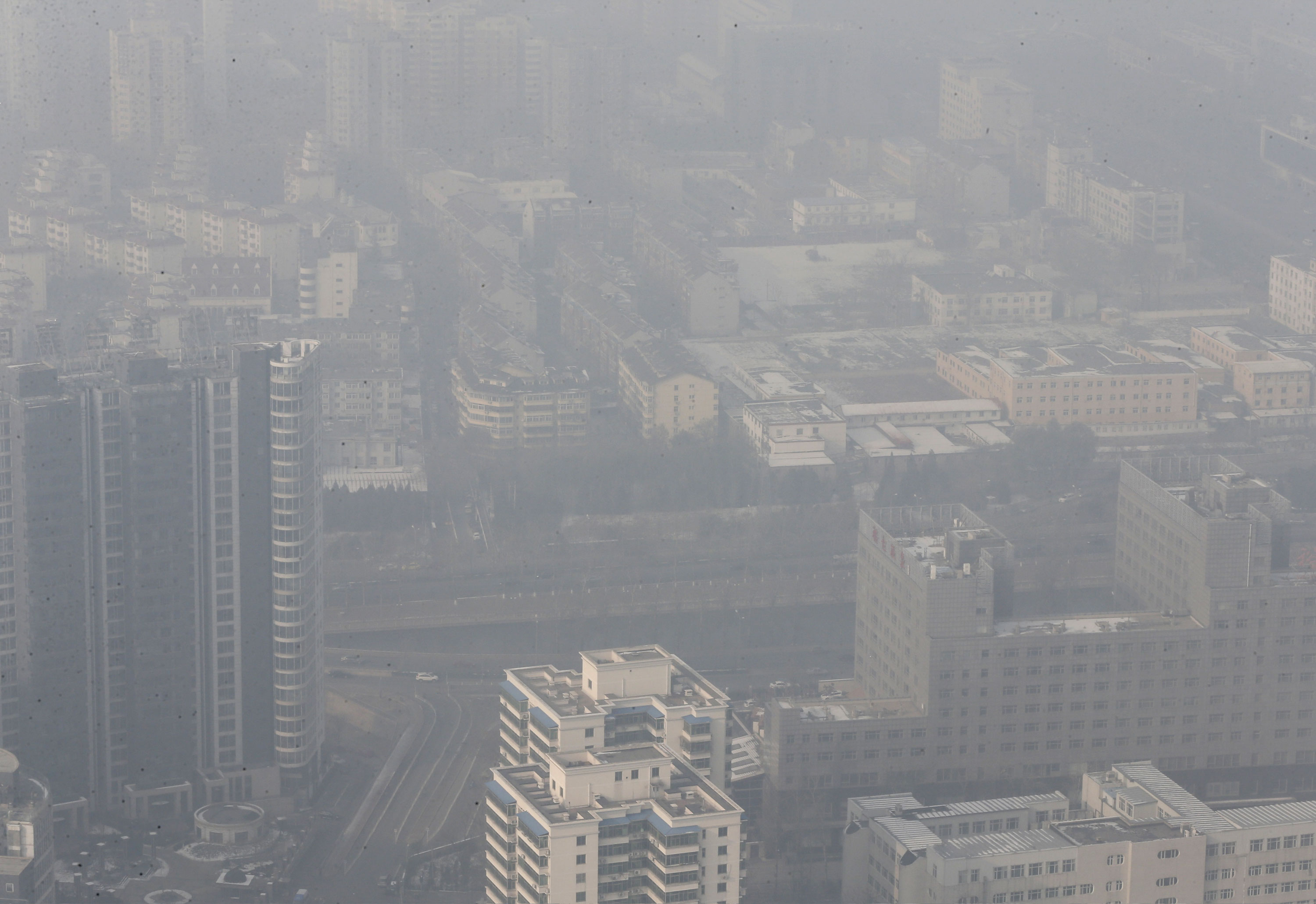 The worst smog of the winter enveloped Beijing