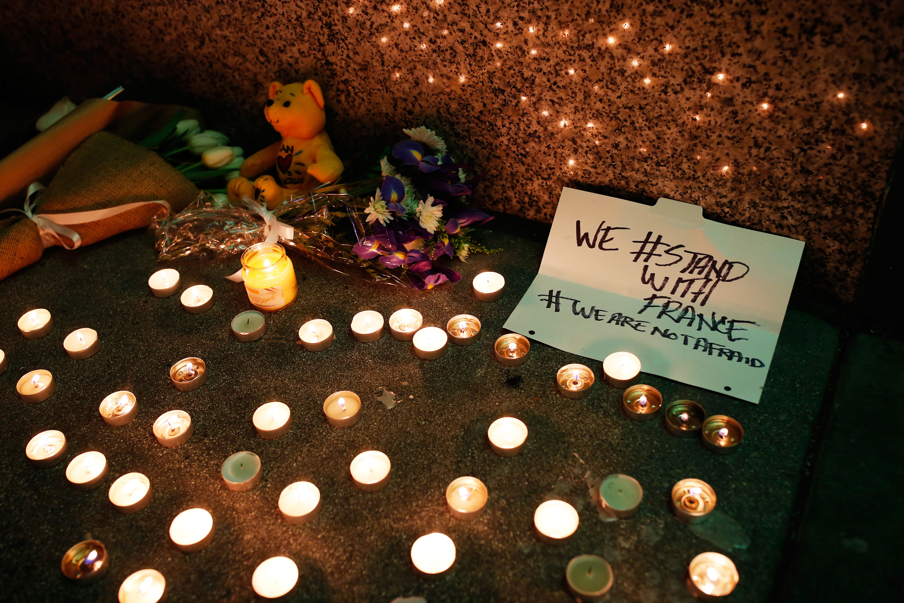 world responds to Paris Attack
