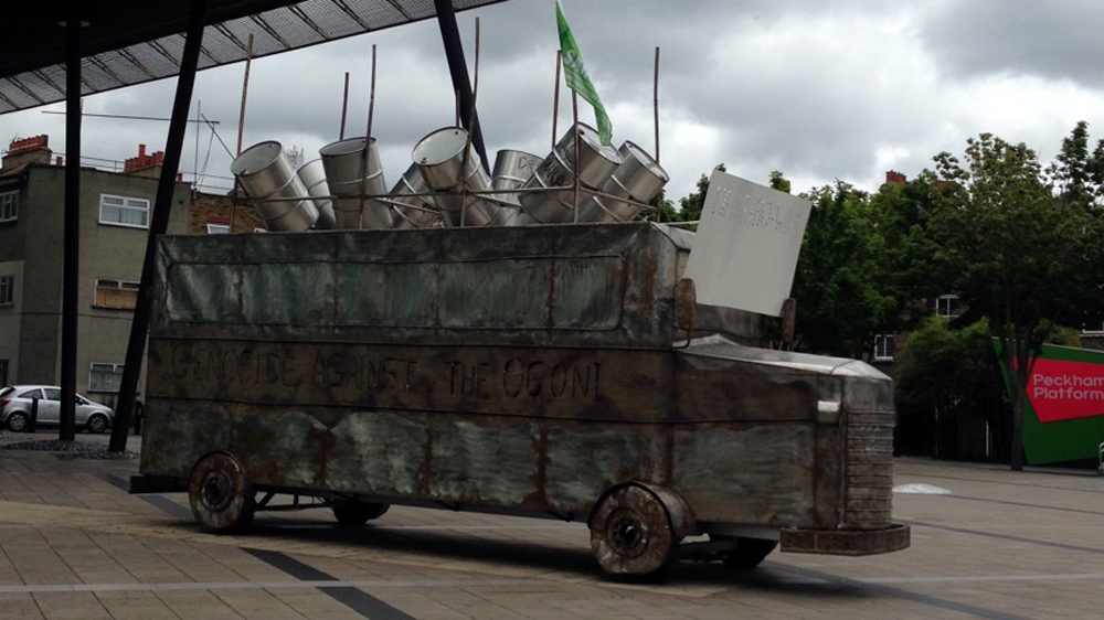 Saro-Wiwa memorial bus