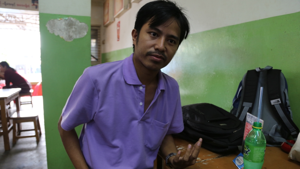 As a doctor at a government hospital, Yee Nan Theik had to spend his own money to buy medicine for his poor patients [Ted Regencia/Al Jazeera]