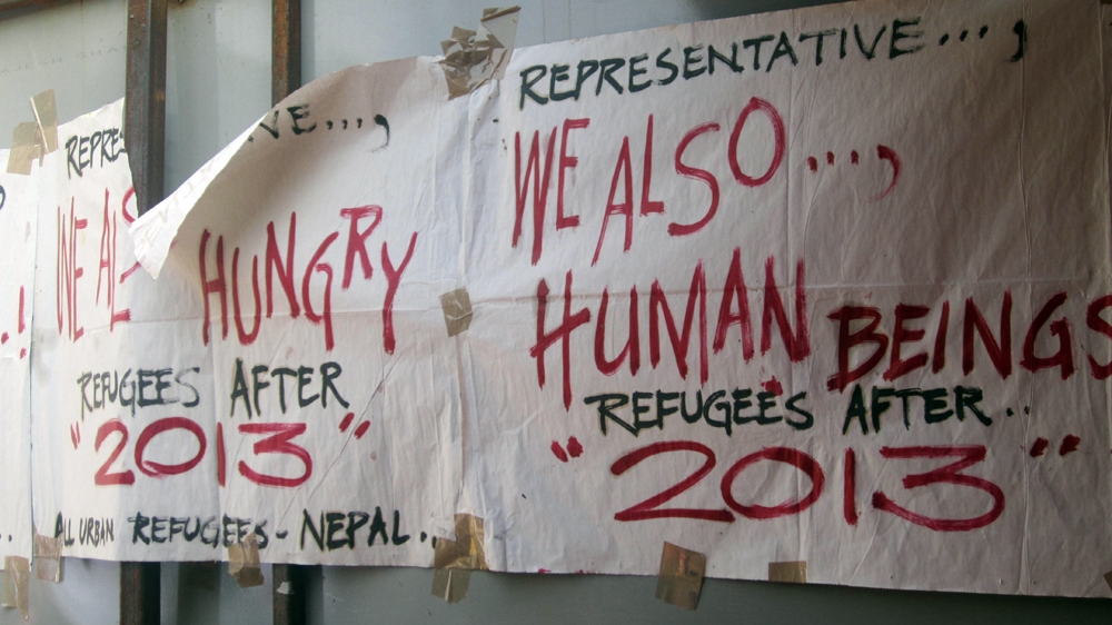 Nepal refugees