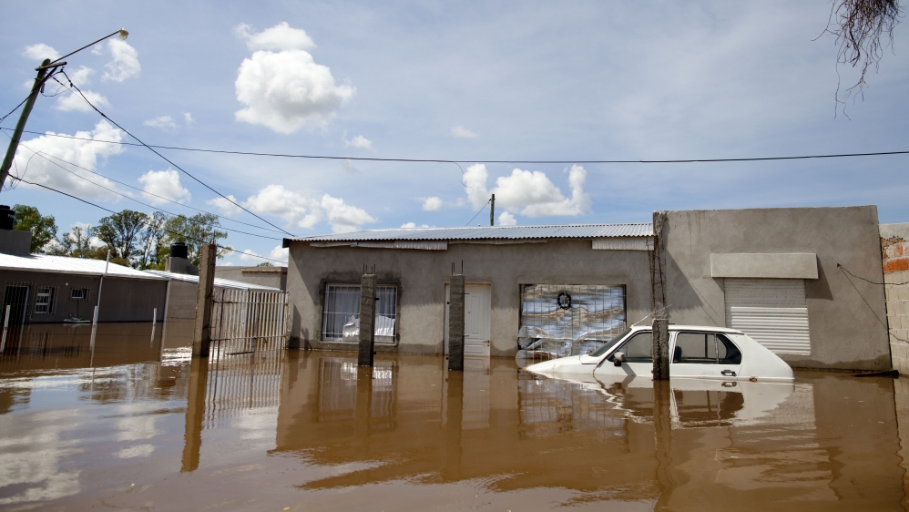 Authorities estimated that it could take months for some affected areas to recover from the floods [AP]
