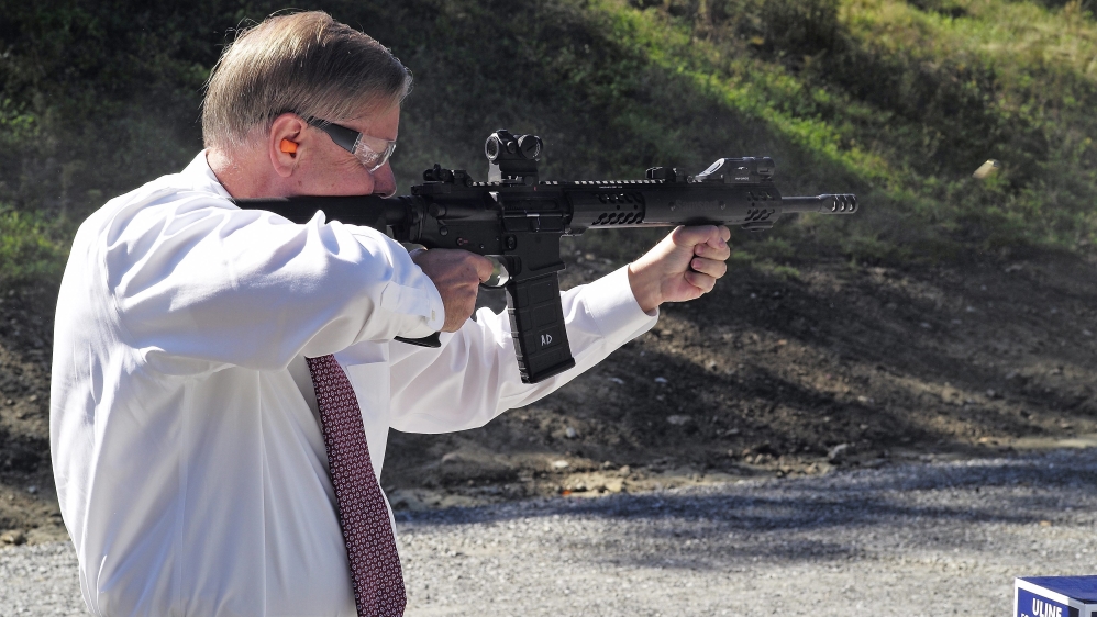 Senator Lindsey Graham campaigning