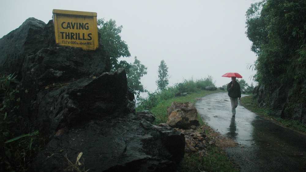 Limestone caves in the area absorb much of the ground water [Subhamoy Bhattacharjee/  Al Jazeera  ] 