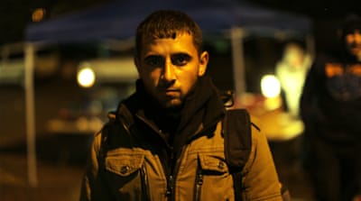 Ahmad Hirzat, 23, said after he got his permit to work in Israel that his neighbours accused him of being a spy [Abed al-Qaisi/Al Jazeera]