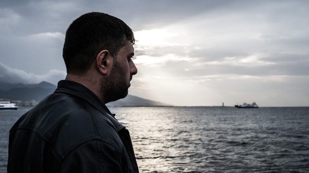 Crossing the sea to Greece [Pieter Stockmans/Al Jazeera]