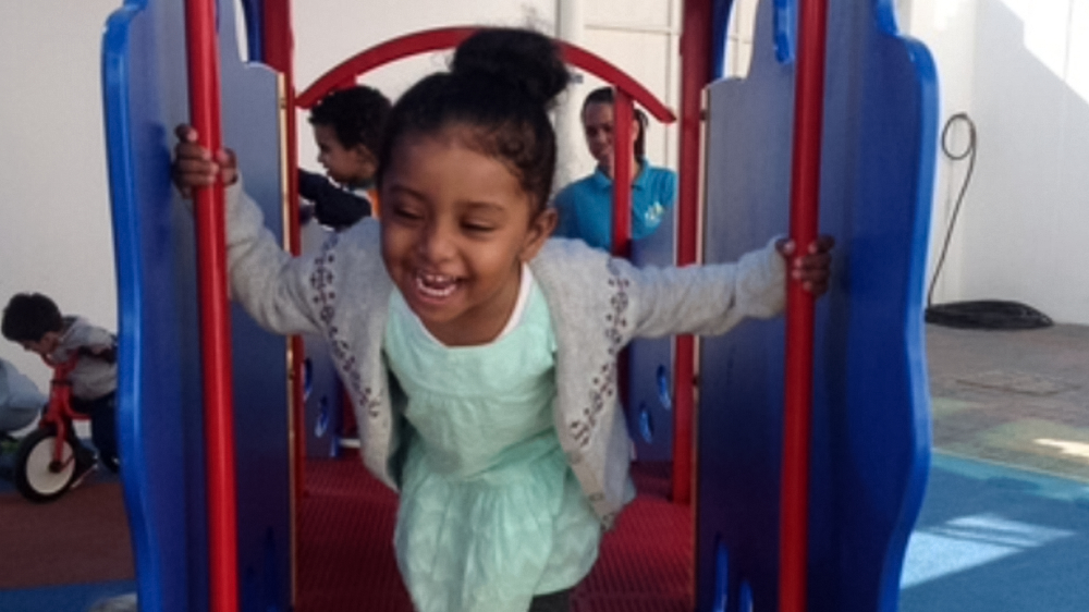 Noor is almost three, is doing very well and continues to have her annual check-ups [Fatma Naib's photo]