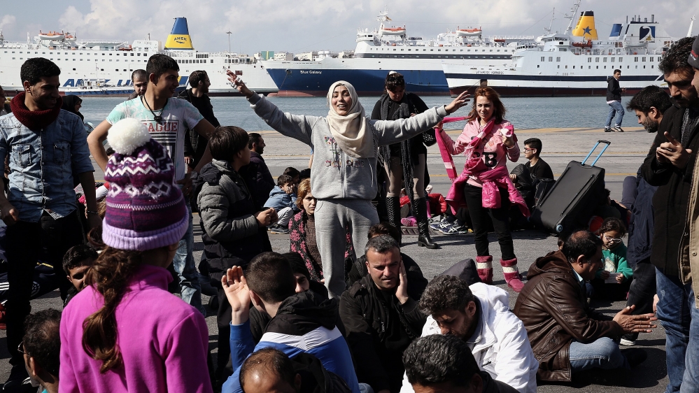 Refugees and migrants situation in Athens