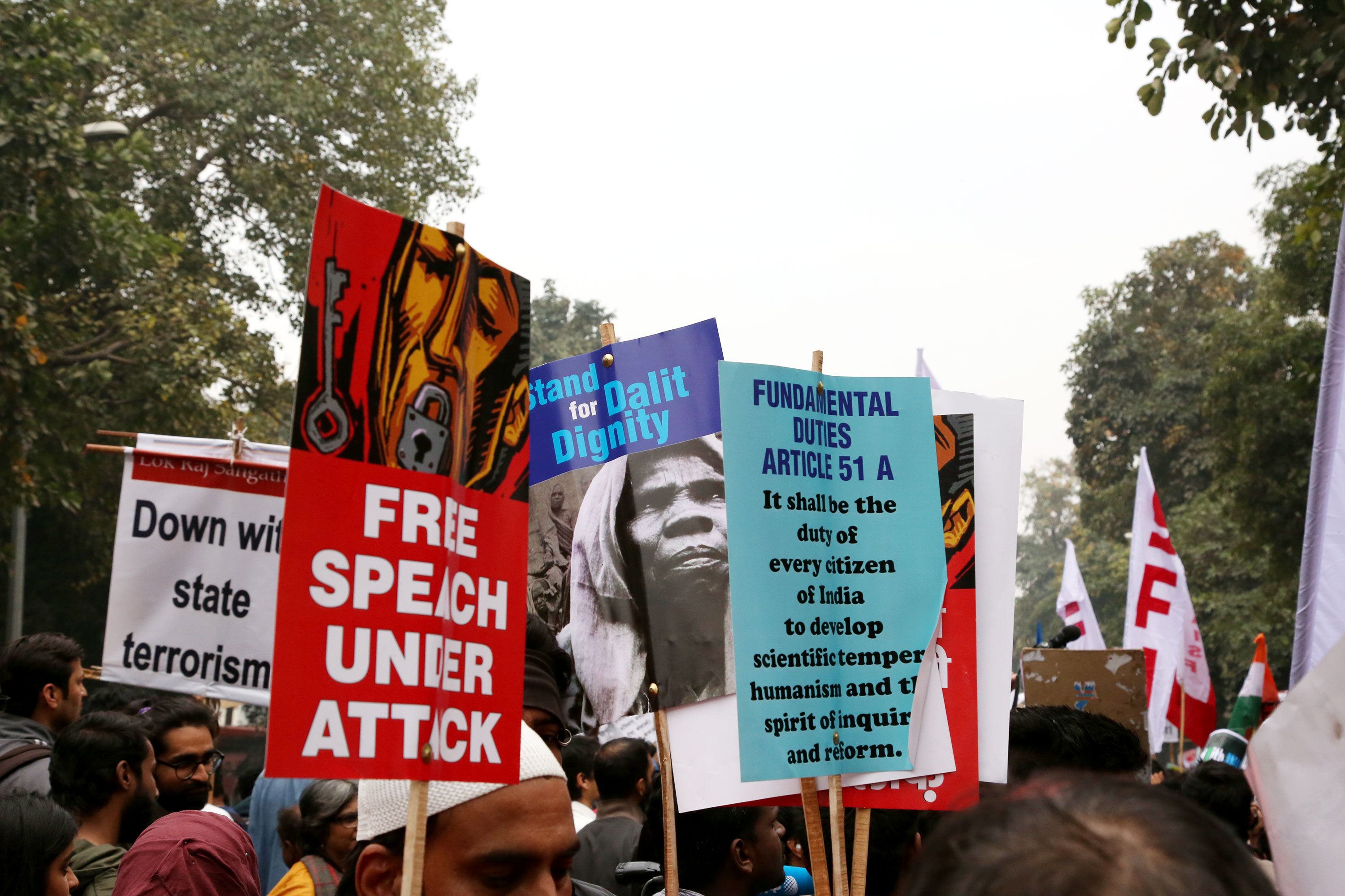 Protest In India [Showkat Shafi/Al Jazeera]