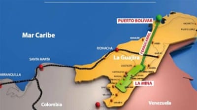 Map Cerrejon 
