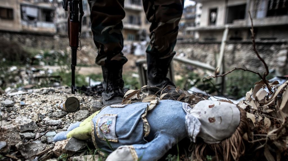 'When asked what I was going to do there, I said I wanted to stand under the barrel bombs being dropped on the city' [Getty Images]