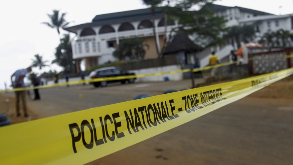 Aftermath of shooting at Grand Bassam