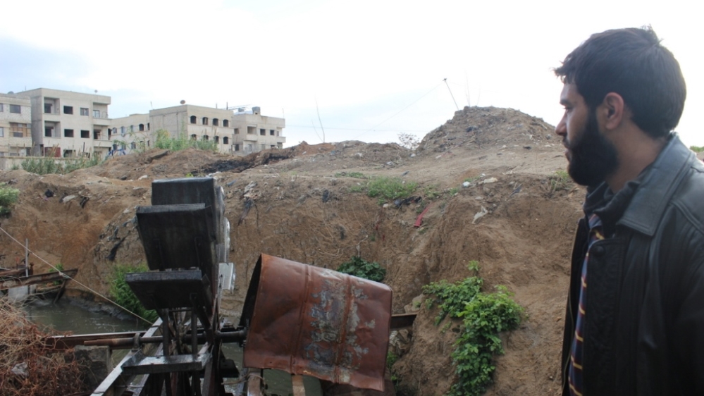  Eastern Ghouta has been suffering constant power cuts because of the siege. I came up with an idea to generate electricity [Ward Mardini/Al Jazeera]