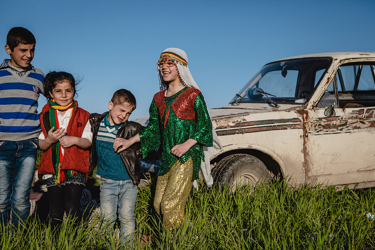 Syrian Kurds celebrate Newroz amid civil war/Please Do Not Use