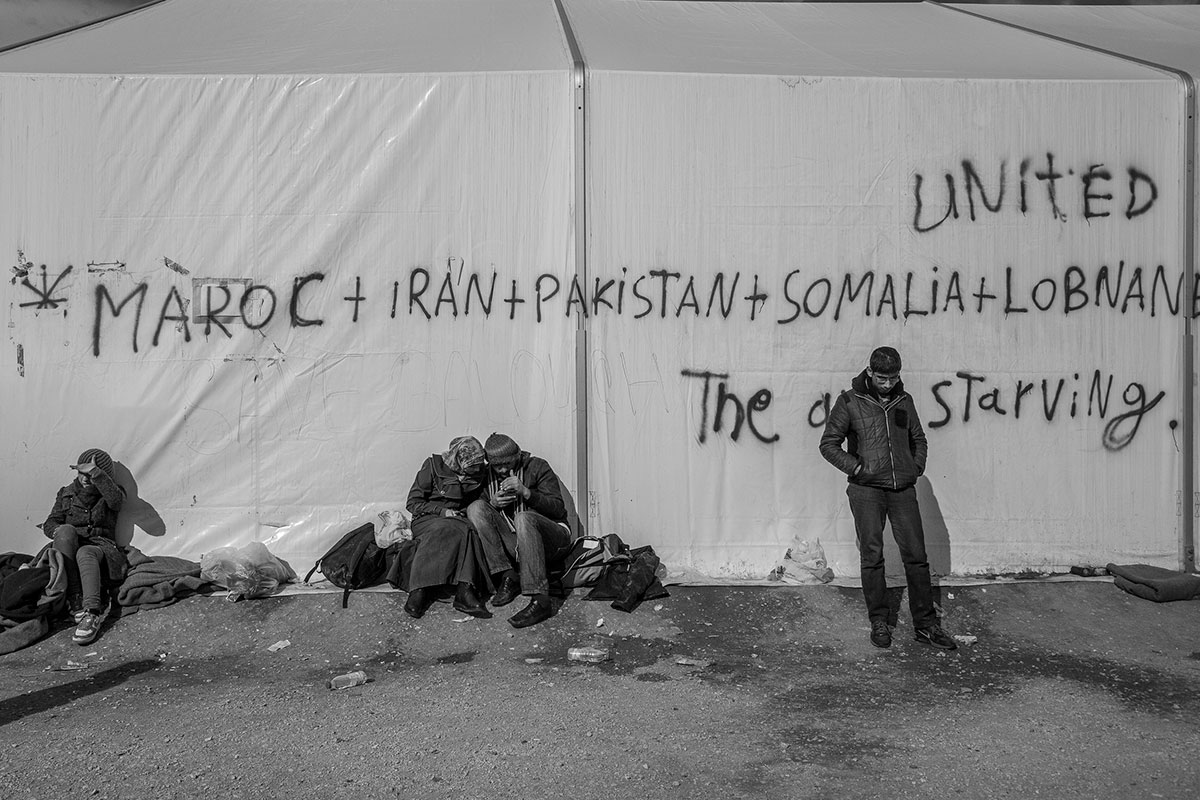 Idomeni refugee camp/ Please Do Not Use