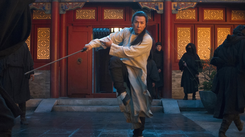 In this image released by Netflix, Donnie Yen appears in a scene from Crouching Tiger, Hidden Dragon: The Green Legend [AP Photo/Netflix, Rico Torres]