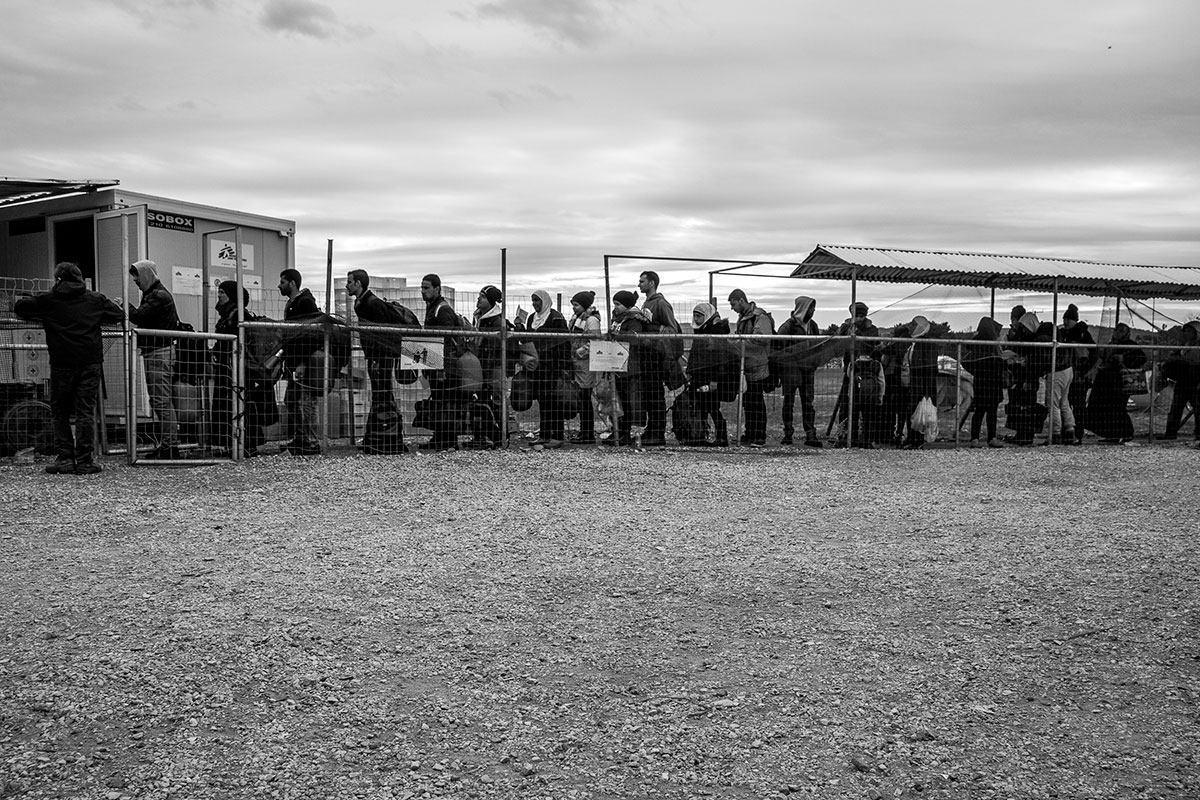 Idomeni refugee camp/ Please Do Not Use