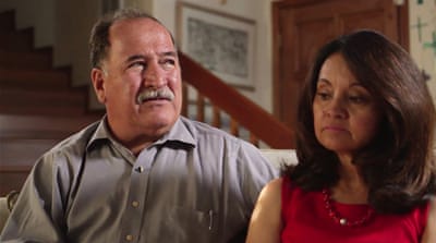 Stephen and Renetta Torres lost their son Christopher in 2011 when he was killed in an officer-involved shooting at their Albuquerque residence [Víctor Tadashi Suarez/Al Jazeera]