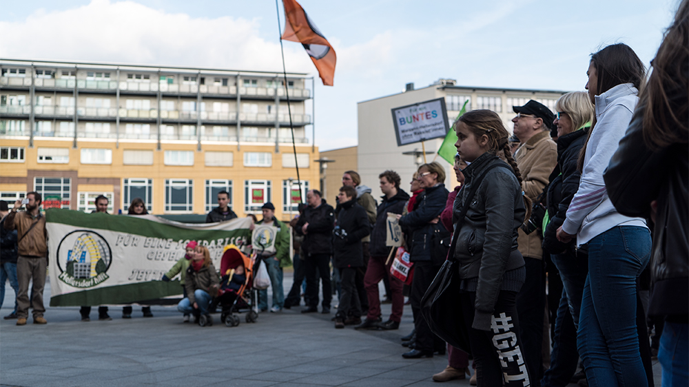 Germans need to unite '365 days a year to fight racism', said Petra Pau, Vice President of the German Federal Parliament  [Sorin Furcoi/Al Jazeera]