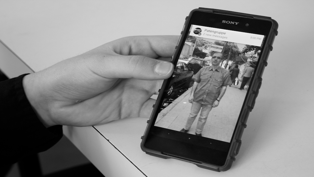 Fahed said he misses his family every day [  Caelainn Hogan/Al Jazeera] 