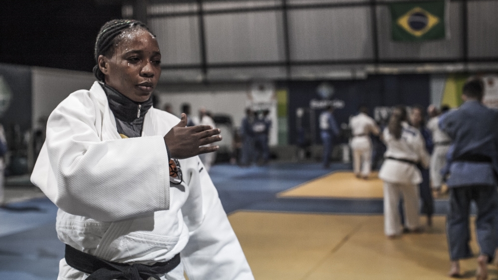 There are two Syrian swimmers, two judokas from the Democratic Republic of the Congo, and six runners from Ethiopia and South Sudan in the refugee team [UNHCR/Kim Badawi]