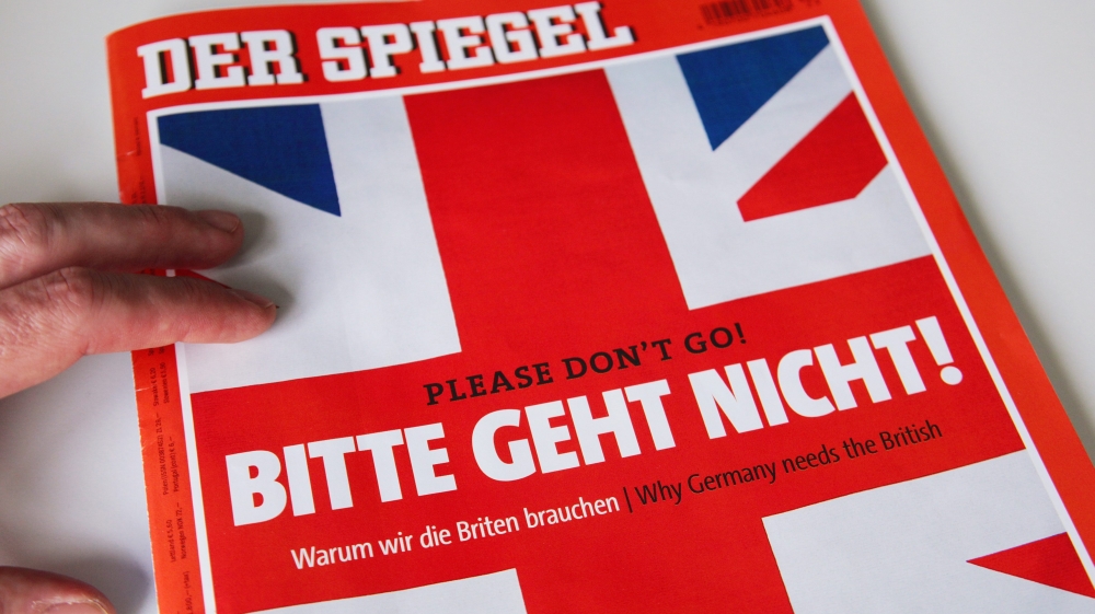 Special issue of ''Der Spiegel'' on Brexit: ''Please don''t go!''