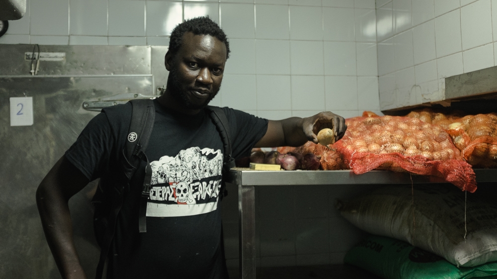 Abdoulaziz Sall made the journey from Senegal to Greece in 2010 [Nick Paleologos/SOOC/Al Jazeera] 