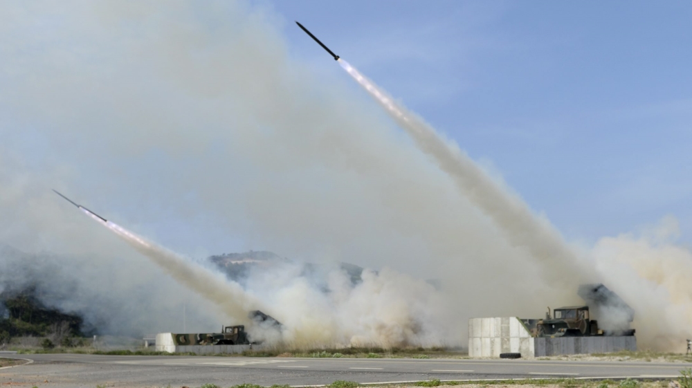 South Korea military drill on northernmost Baengnyeong Island