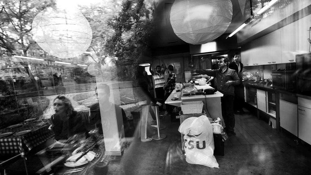 'There is a fierce competition going on between between Aleppans and Damascans about whose cuisine is the best,' Lian says [Mona van den Berg/Al Jazeera] 