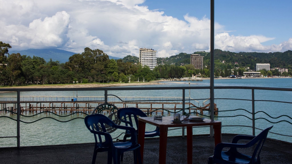 The CONIFA World Cup is taking place in Abkhazia, once known as the Soviet Florida for its climate and beaches [Nathaniel White/Al Jazeera]