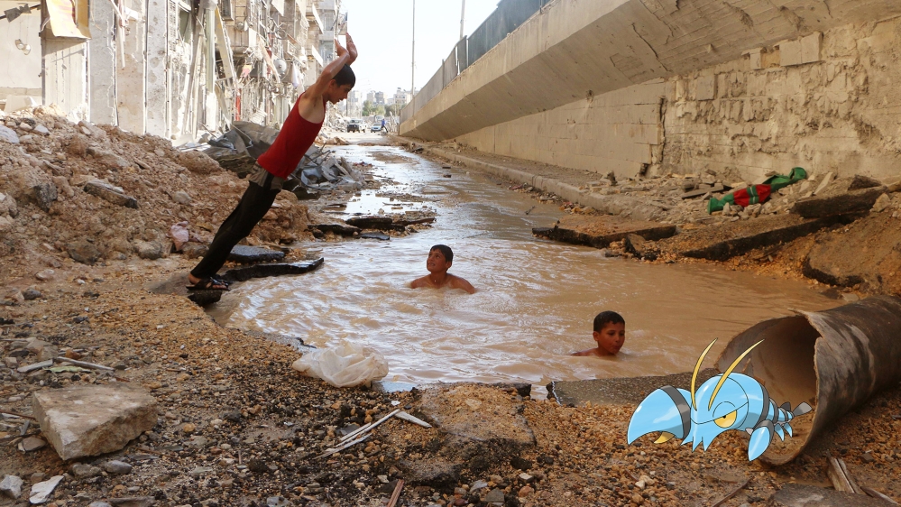 Akil's family refuses to leave Syria in the hope that the war will end soon and they will be able to welcome him home [Khaled Akil/AFP]