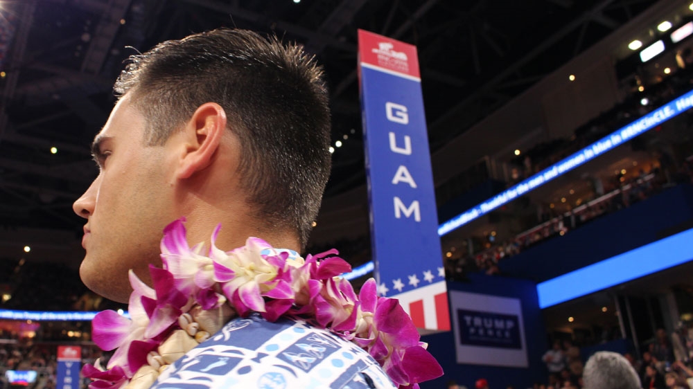 Delegate to the Republican Party Convention in Cleveland, Ohio [Anar Virji/Al Jazeera]
