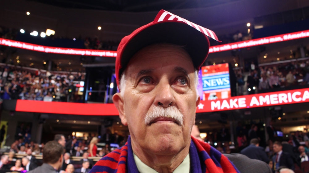 Delegate to the Republican Party Convention in Cleveland, Ohio [Anar Virji/Al Jazeera]