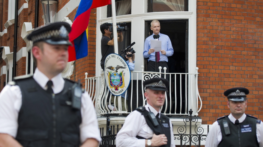 Hidden microphone inside the Ecuadorian Embassy in London