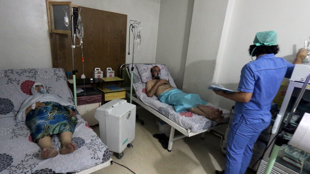 Aleppo chemical attack