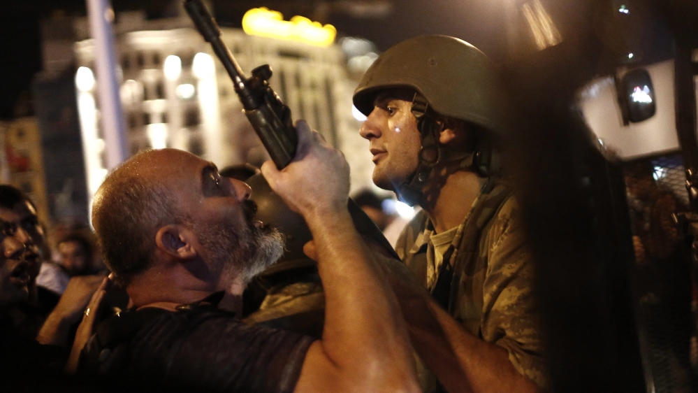 Attempted coup d''etat in Turkey
