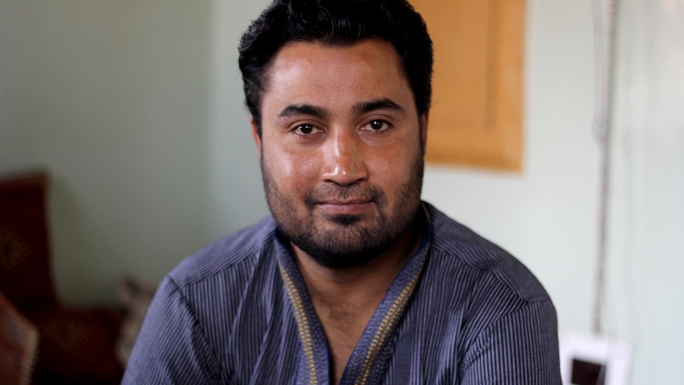 Atif Hassan claims he has been arrested or placed in preventative detention nearly 60 times [Aarabu Ahmad Sultan/Al Jazeera]]