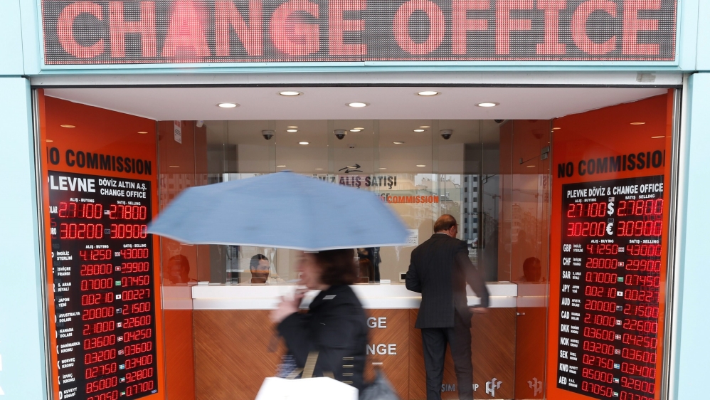 Turkish stock and currency drops following election results