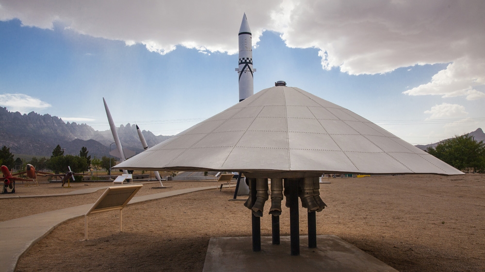 UFO sightings over military bases, weapons labs, and test sites coincided with a period of heightened Western fear of communism and atomic warfare [Gabriela Campos/Al Jazeera]