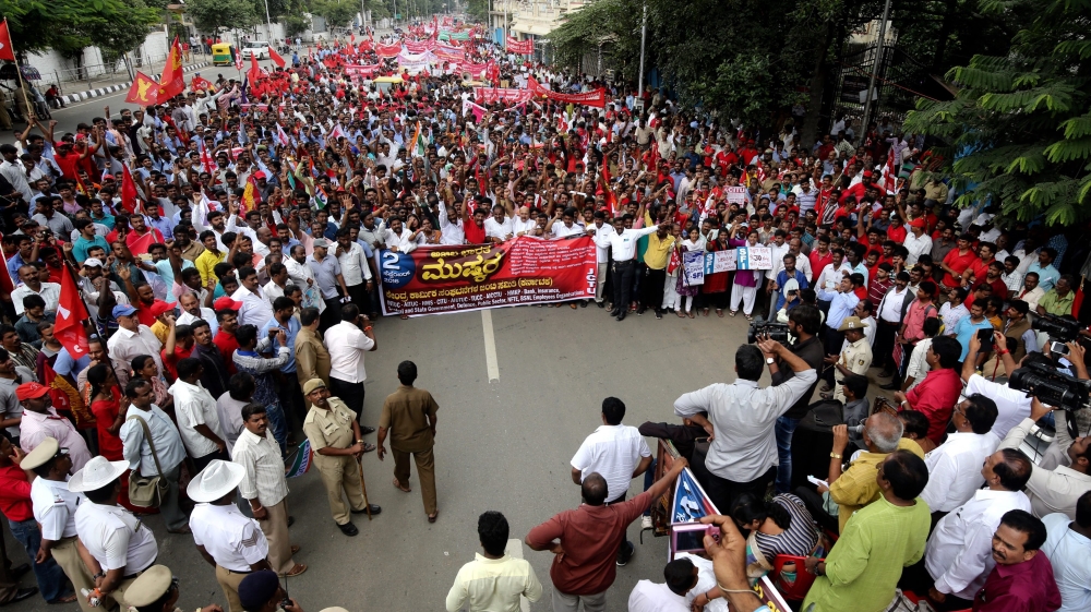 All India strike in Bangalore