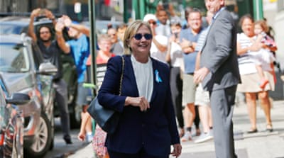 US Democratic presidential candidate Hillary Clinton [Reuters]