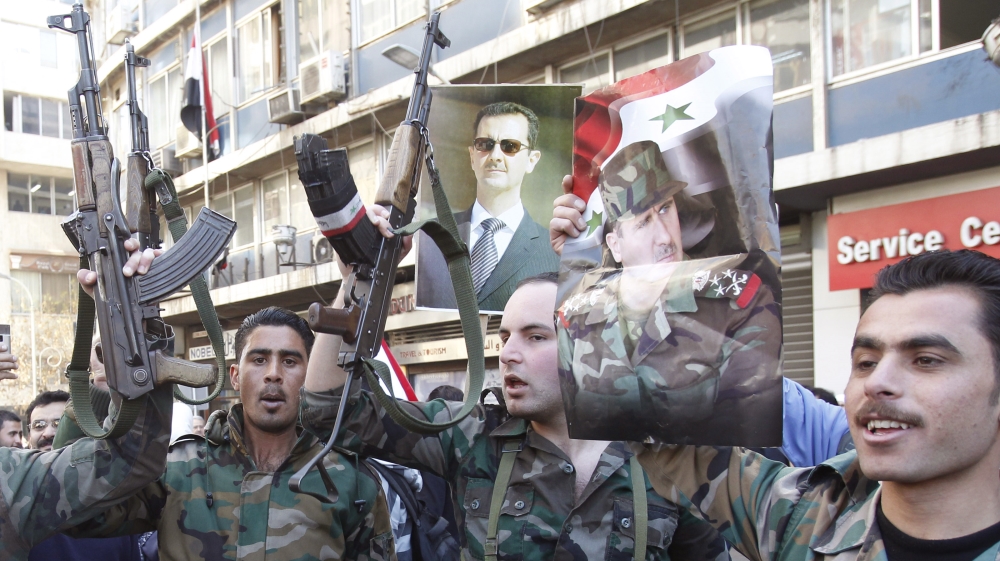 Syrian Arab Army soldiers