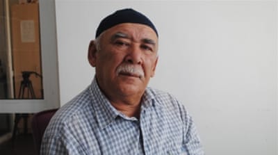 Rosjan Kurbanov leads the 