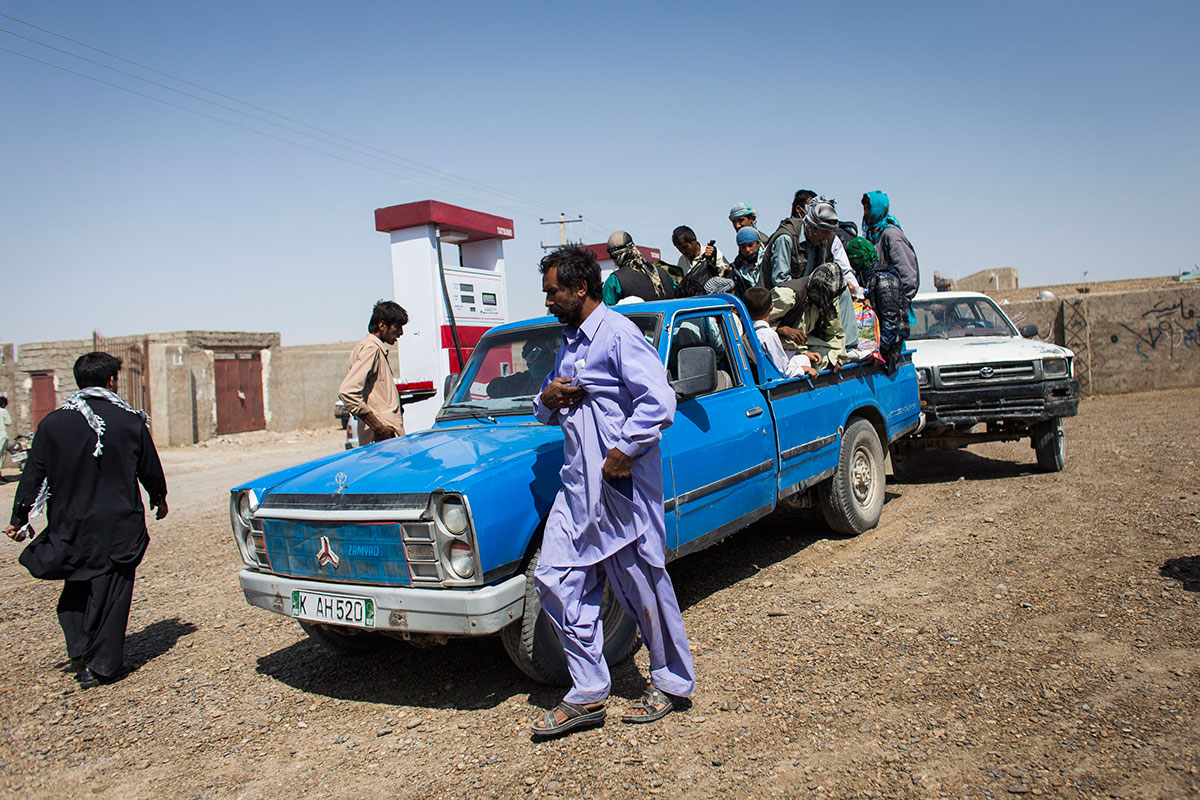 Afghans’ dangerous journey to seek protection