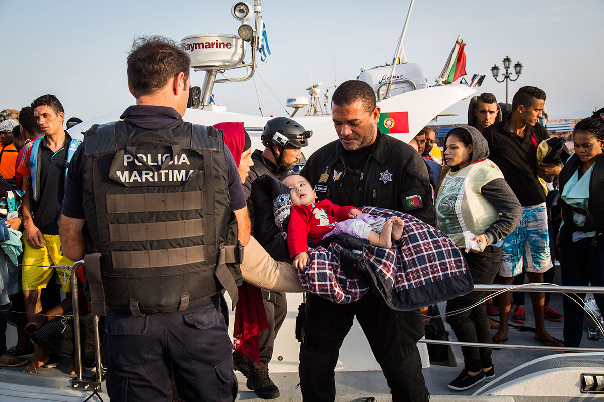 Afghans’ dangerous journey to seek protection