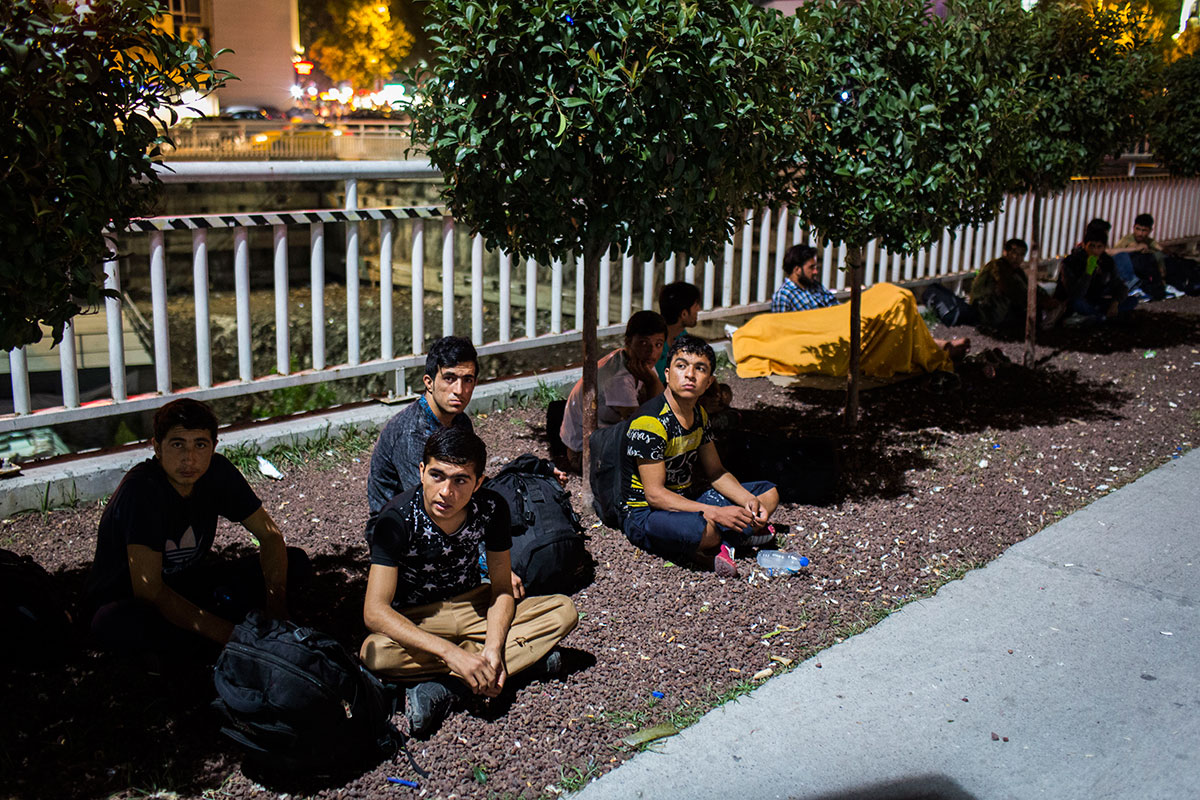 Afghans’ dangerous journey to seek protection