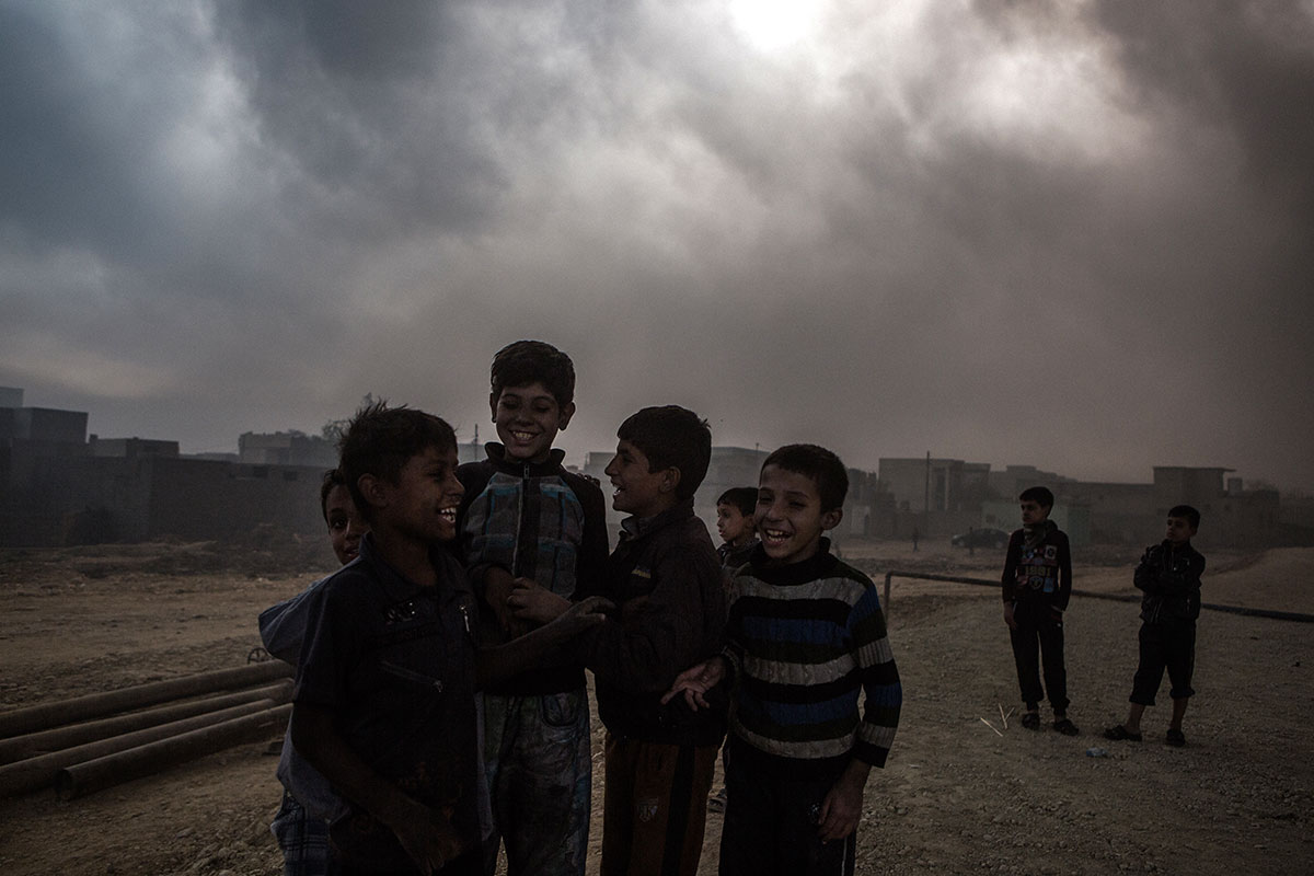 Qayyarah, Iraq - Closer look at the Oil Well fires / Please Do Not Use