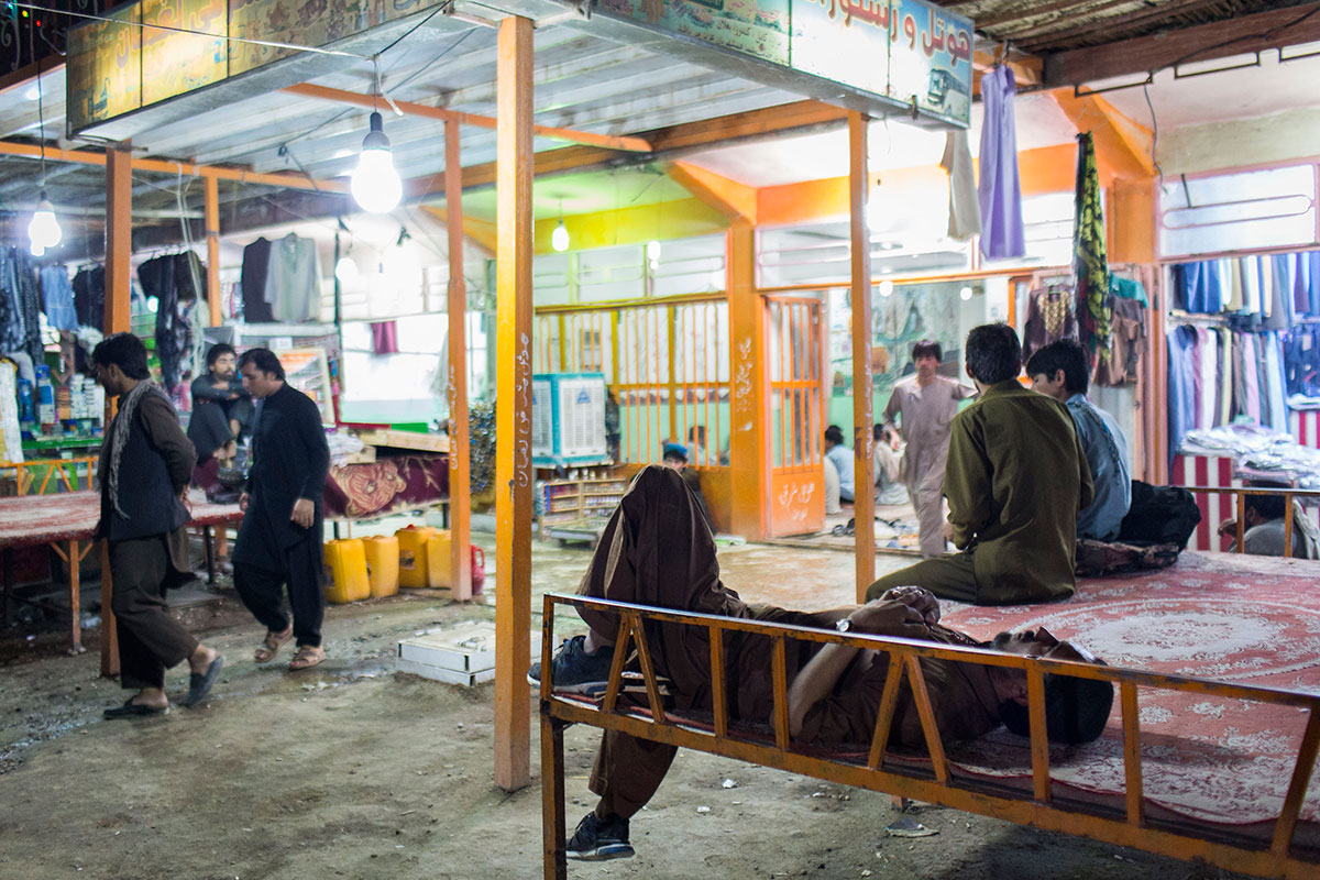 Afghans’ dangerous journey to seek protection
