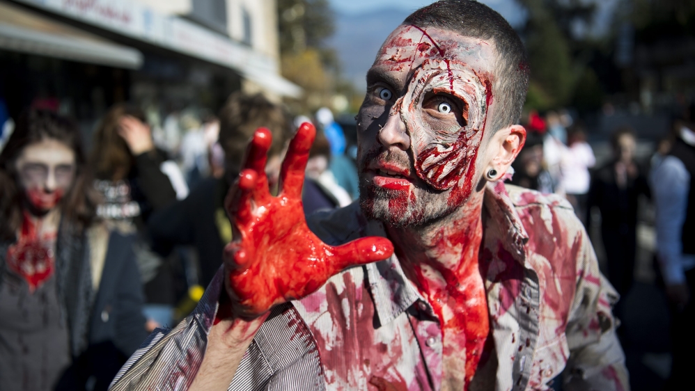 Zombie Walk Halloween event