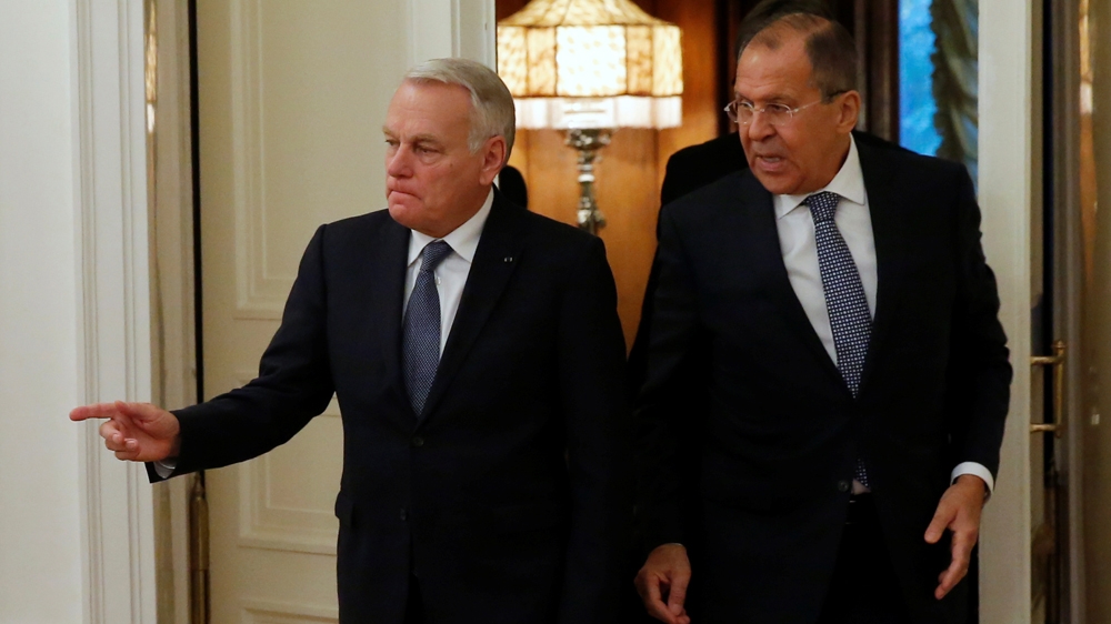 Ayrault - Lavrov France Russia Syria
